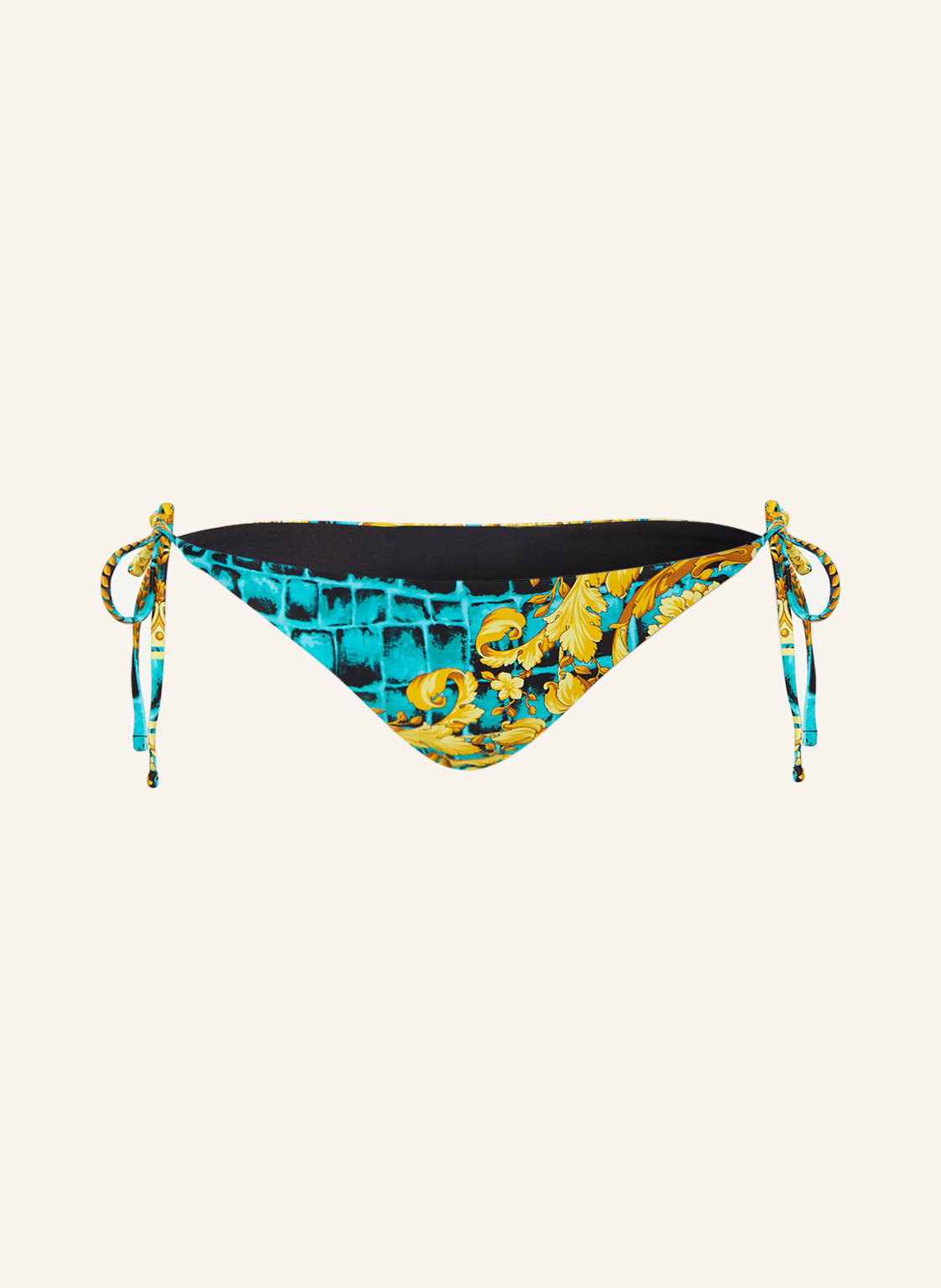 Versace Triangel-Bikini-Hose gelb von Versace