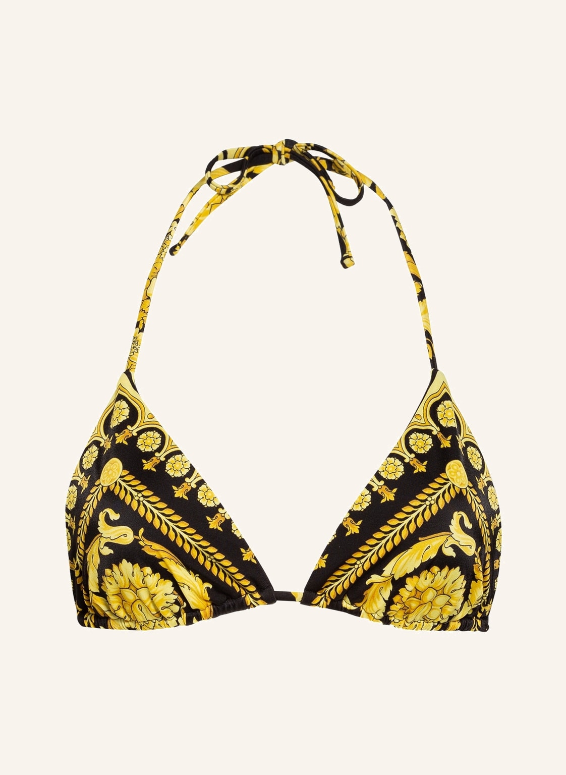 Versace Triangel-Bikini-Top gelb von Versace