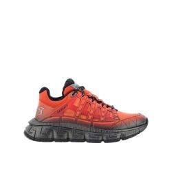 Versace Trigreca Orange Sneakers von Versace