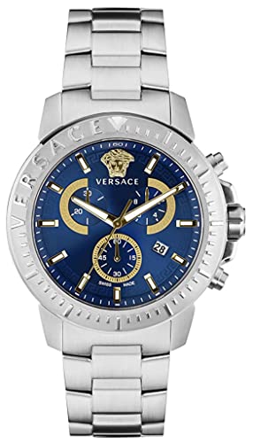 Versace VE2E00721 New Chrono horloge 45 mm von Versace
