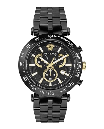 Versace Men's Analog-Digital Automatic Uhr mit Armband S0373530 von Versace