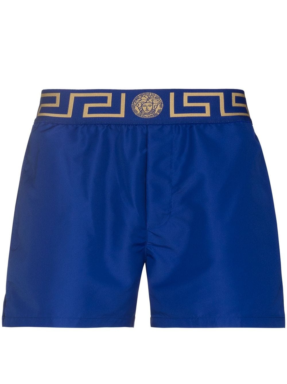 Versace Badeshorts mit Greca-Muster - Blau von Versace