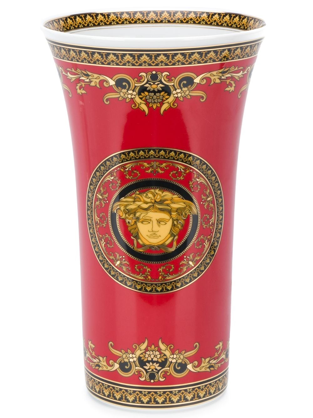 Versace Vase mit Medusa - Rot von Versace