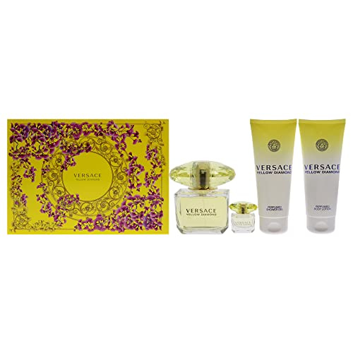 Versace Yellow Diamond EDT 90ml + BL 100ml + SG 100ml + EDT 5ml W von Versace