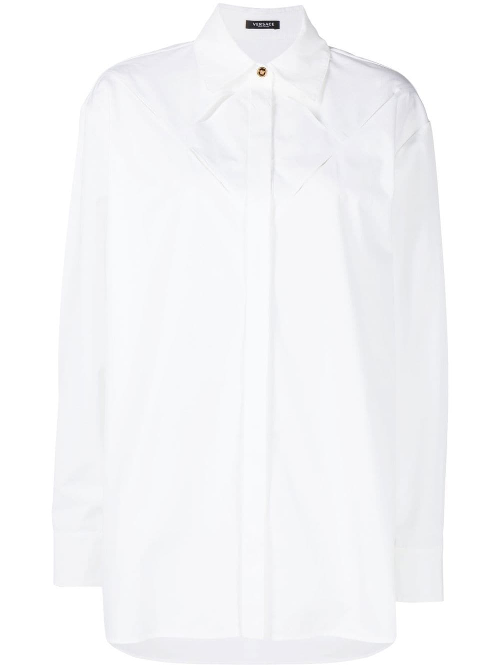 Versace Hemd mit Cut-Outs - Weiß von Versace