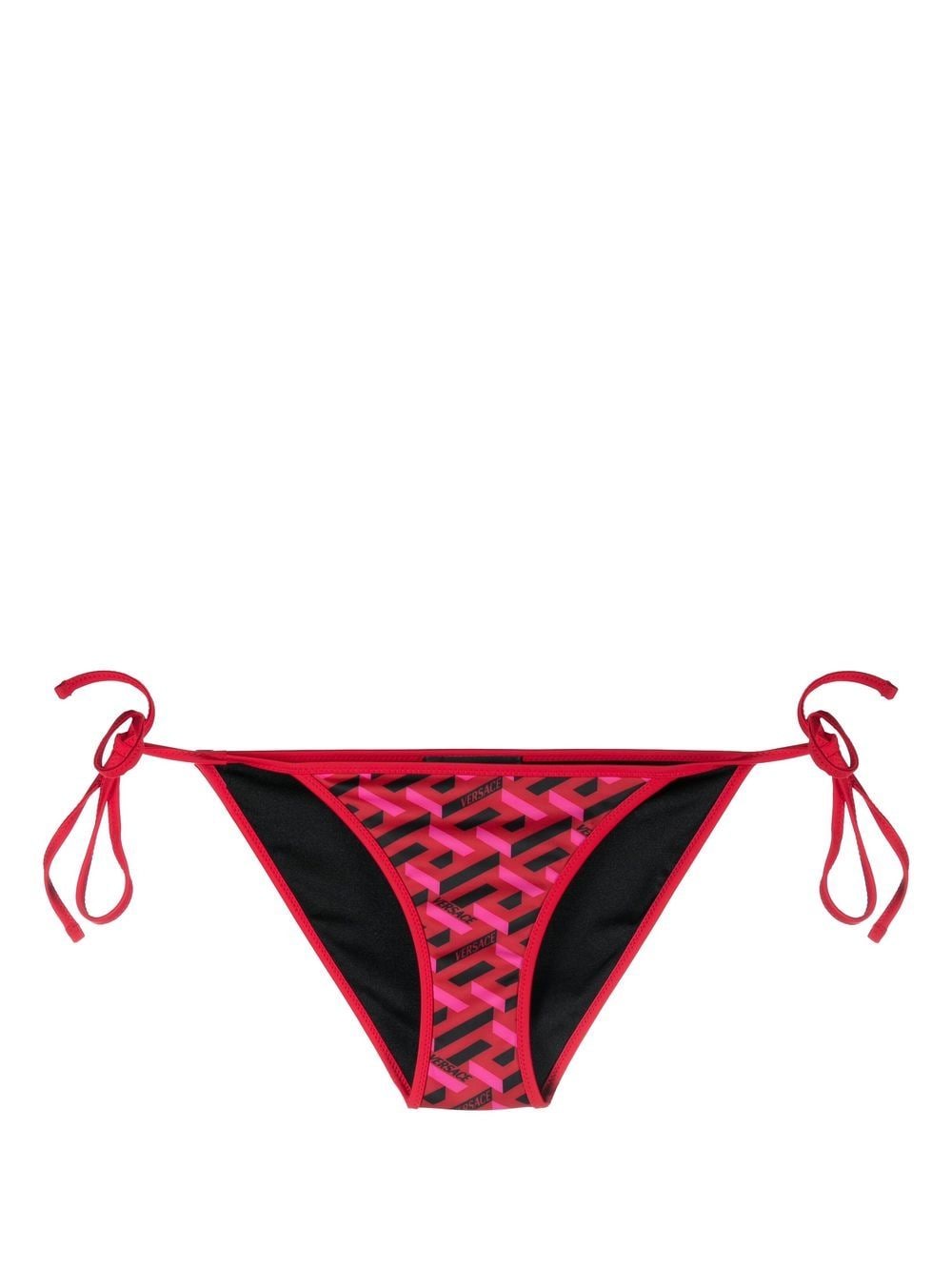 Versace Bikinihöschen mit grafischem Print - Rot von Versace