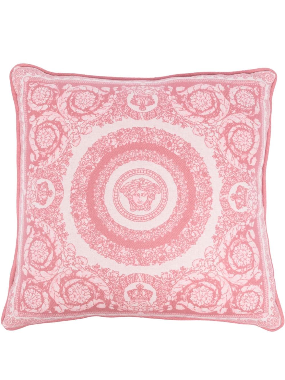 Versace Kissen mit grafischem Print - Rosa von Versace