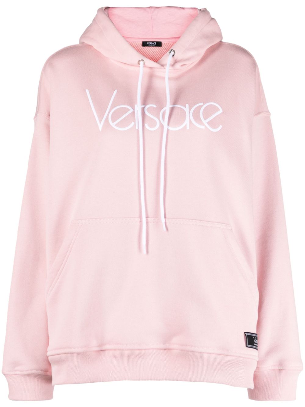 Versace 1978 Re-Edition Hoodie mit Logo-Stickerei - Rosa von Versace