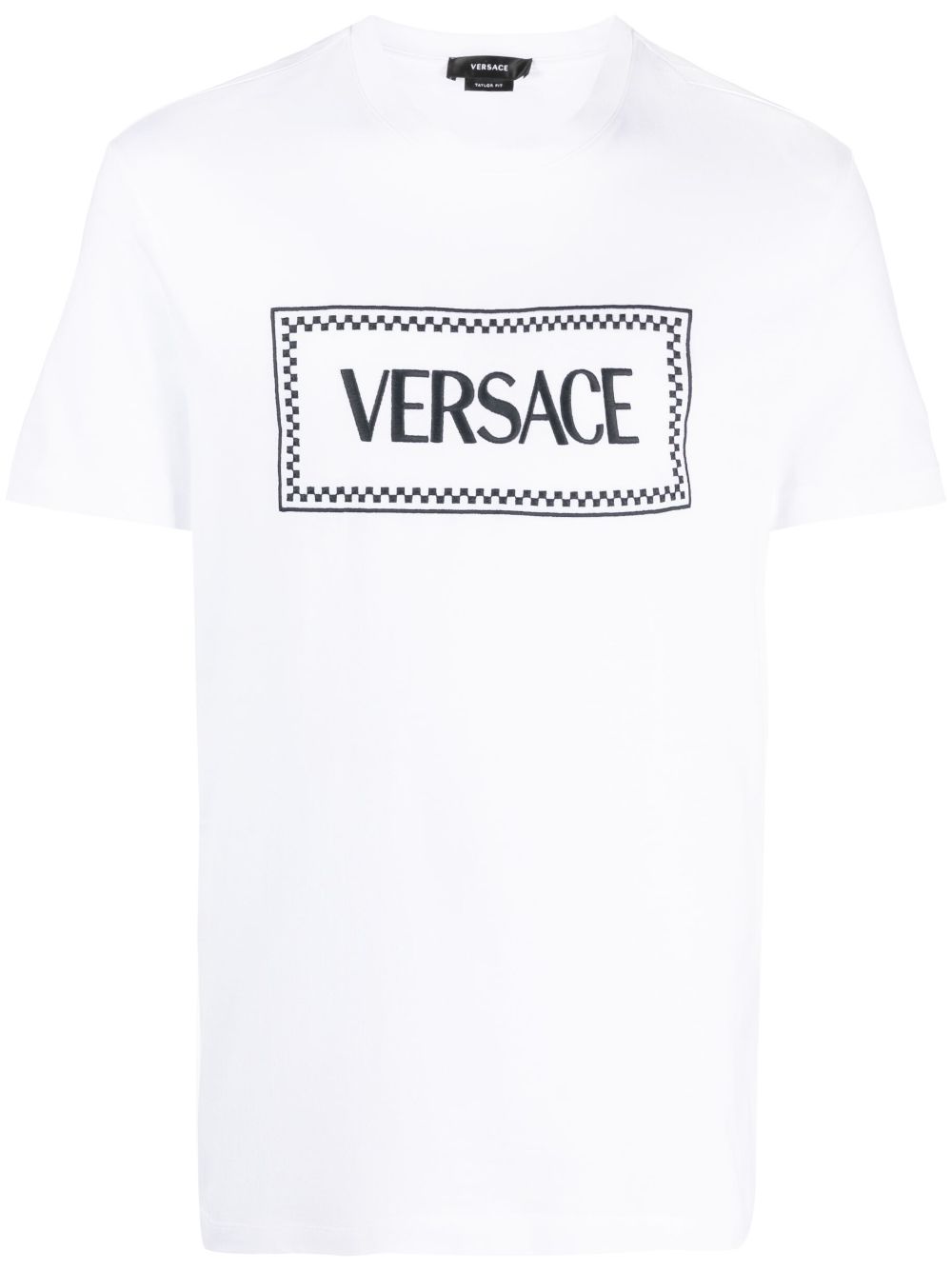 Versace T-Shirt mit Logo-Print - Weiß von Versace