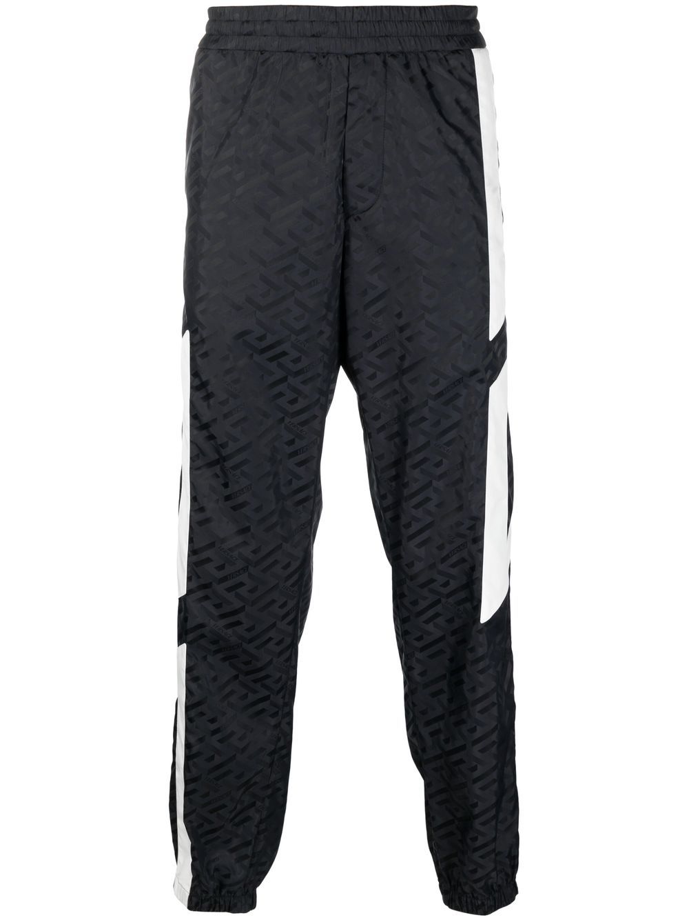 Versace Jogginghose mit Logo-Print - Schwarz von Versace