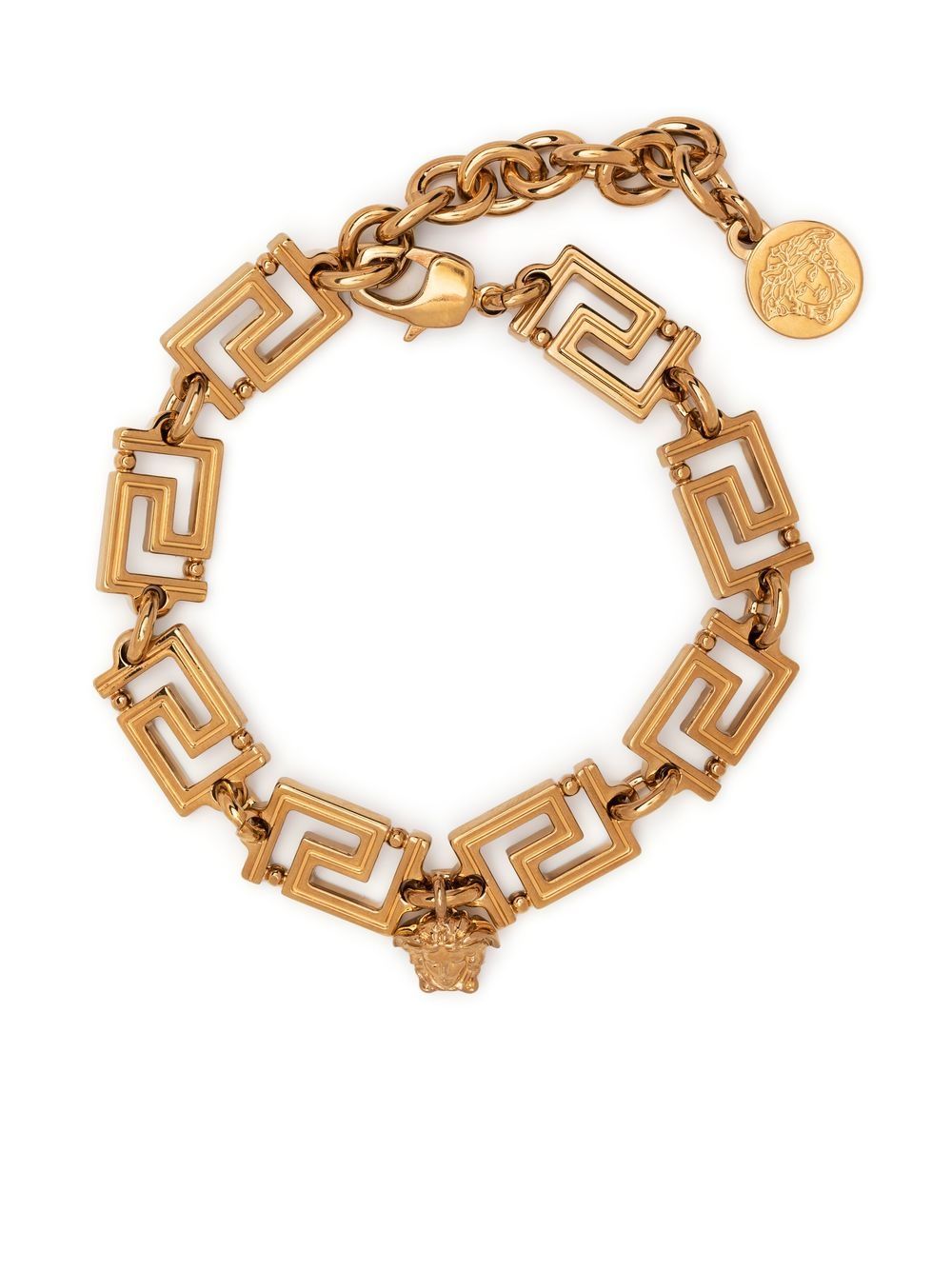 Versace Kettenarmband mit Monogramm - Gold von Versace