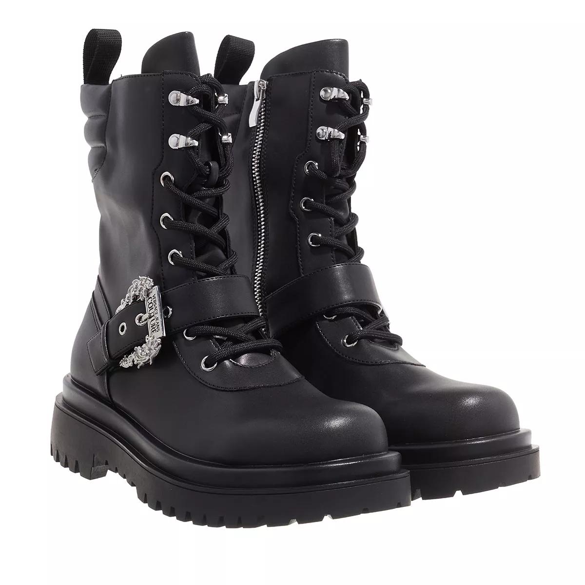 female Stiefeletten schwarz Schnürstiefel 36 von Versace