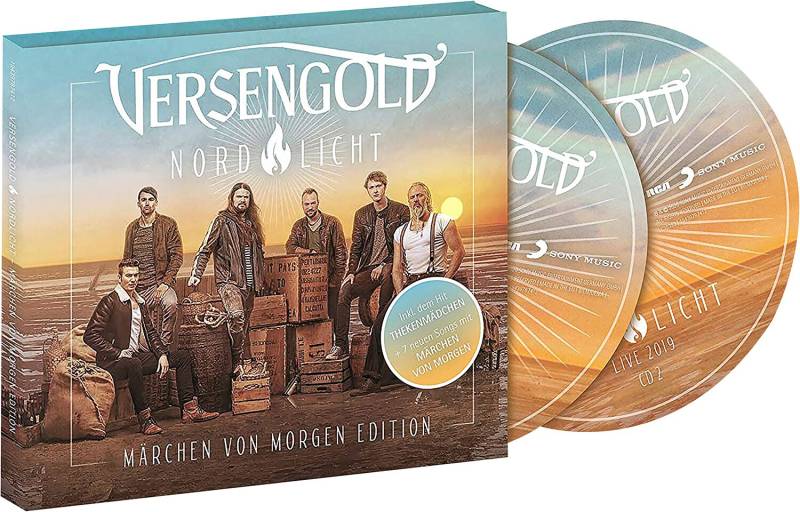 Nordlicht - Märchen von Morgen-Edition von Versengold - 2-CD (Deluxe Edition, Digipak, Limited Edition) von Versengold