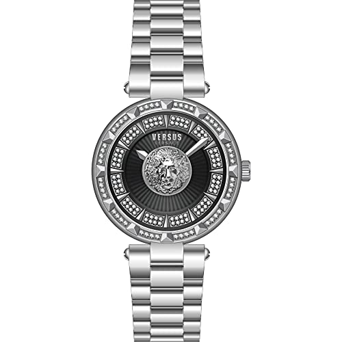 Versus Damen Analog Quarz Uhr mit Edelstahl Armband VSPQ16221 von Versus