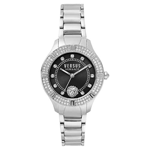 Versus by Versace Damen Uhr Armbanduhr Canton Road VSP263421 Edelstahl von Versus