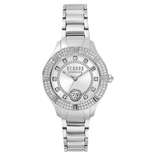 Versus by Versace Damen Uhr Armbanduhr Canton Road VSP263521 Edelstahl von Versus