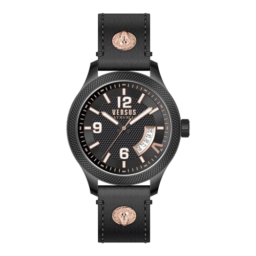 Versus by Versace Herren Armbanduhr Reale 44 mmArmband Leder VSPVT2321 von Versus