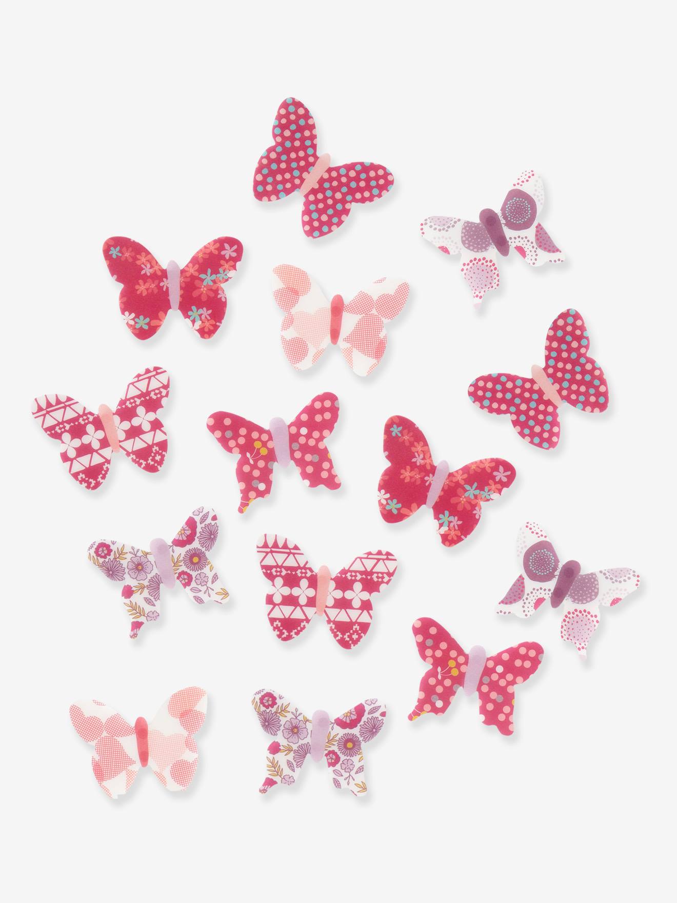 14er-Set Deko-Schmetterlinge von Vertbaudet