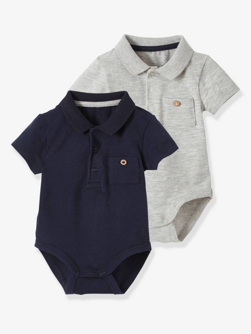 2er-Pack Baby Bodys für Neugeborene von Vertbaudet