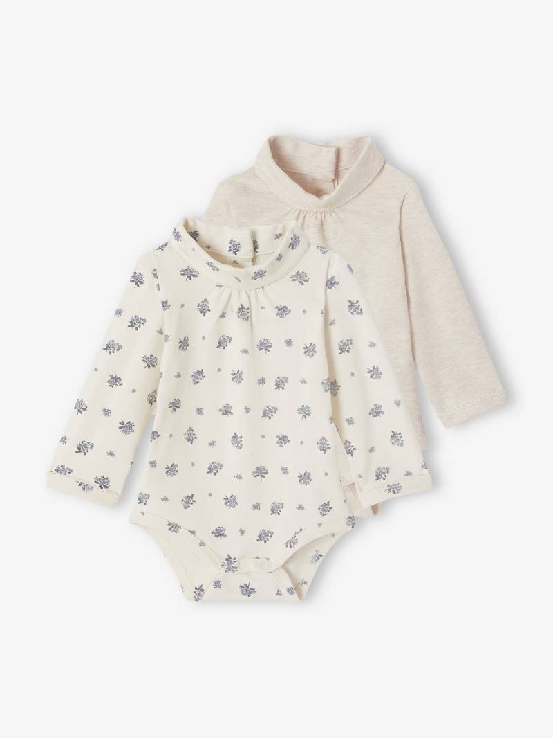 2er-Pack Baby Bodys von Vertbaudet