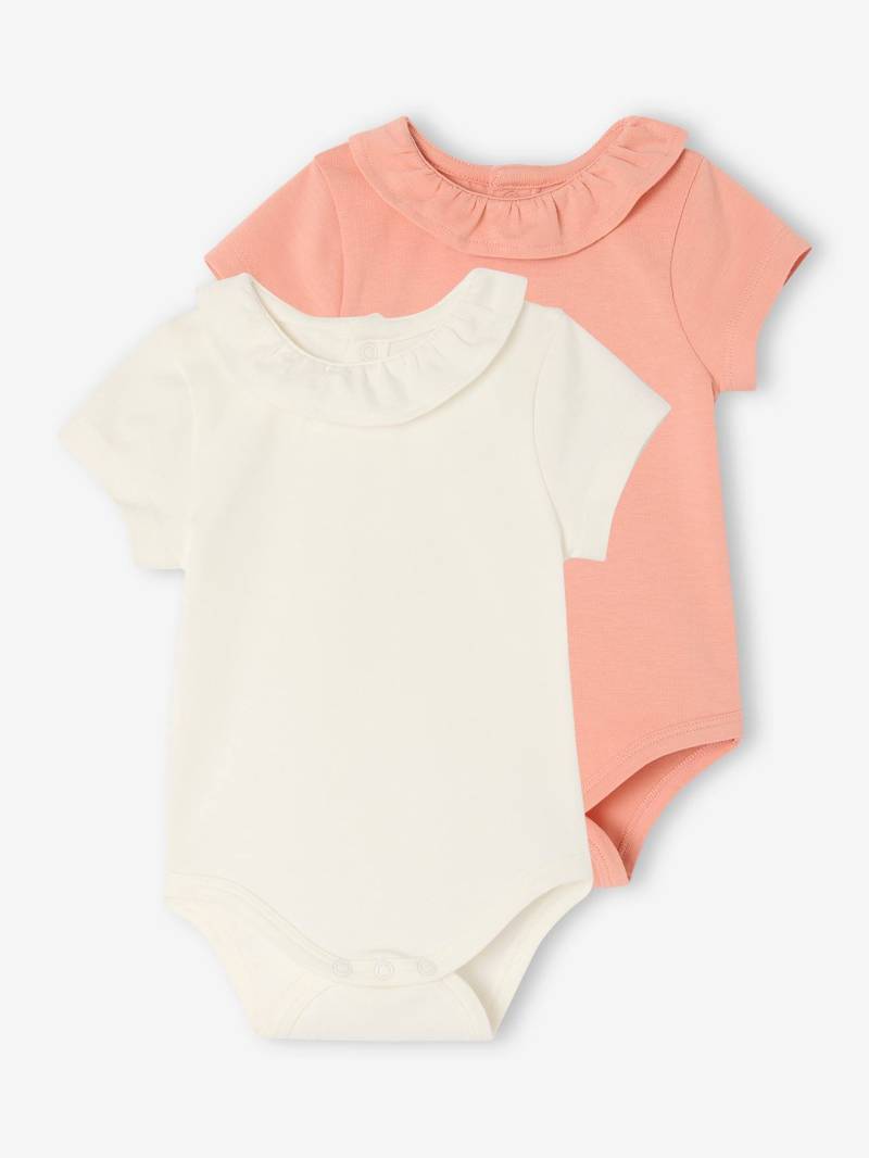 2er-Pack Baby Kurzarm-Bodys von Vertbaudet