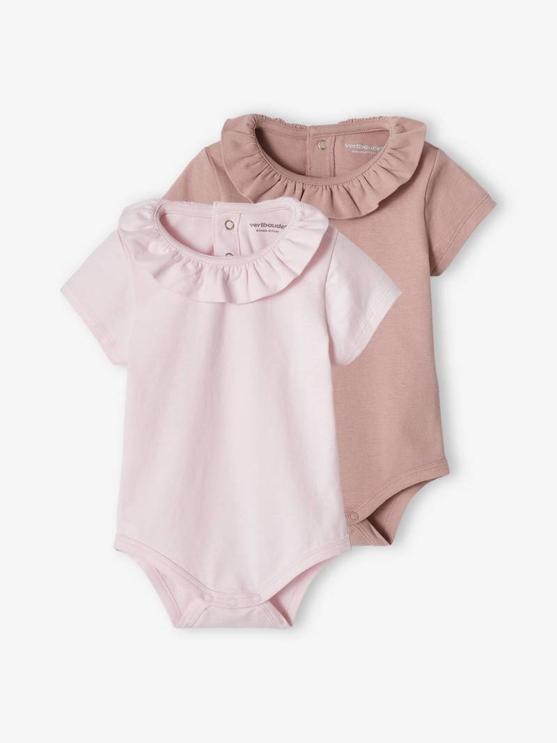 2er-Pack Baby Kurzarm-Bodys von Vertbaudet