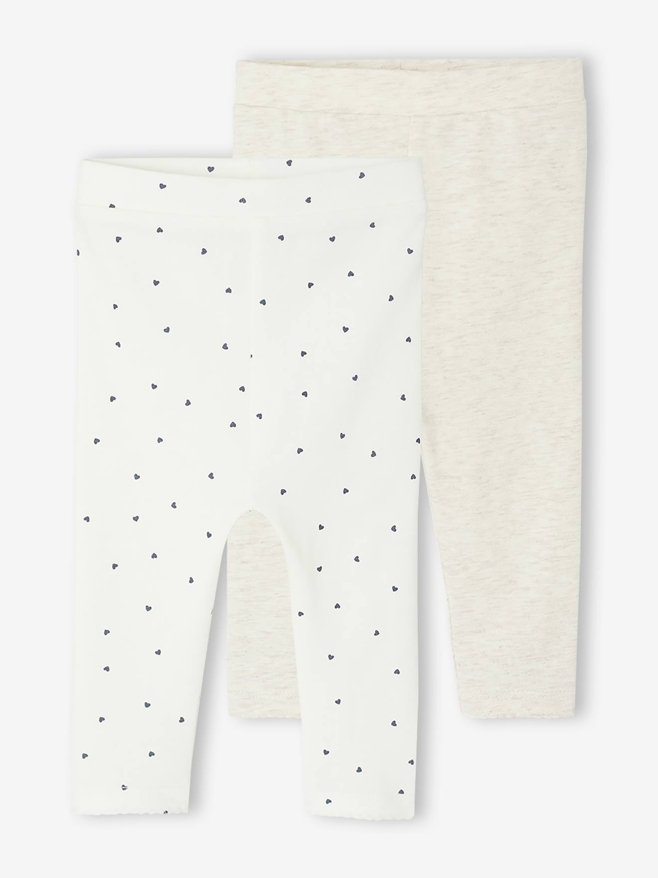 2er-Pack Baby Leggings BASIC 2er-Pack Baby Leggings BASIC von Vertbaudet