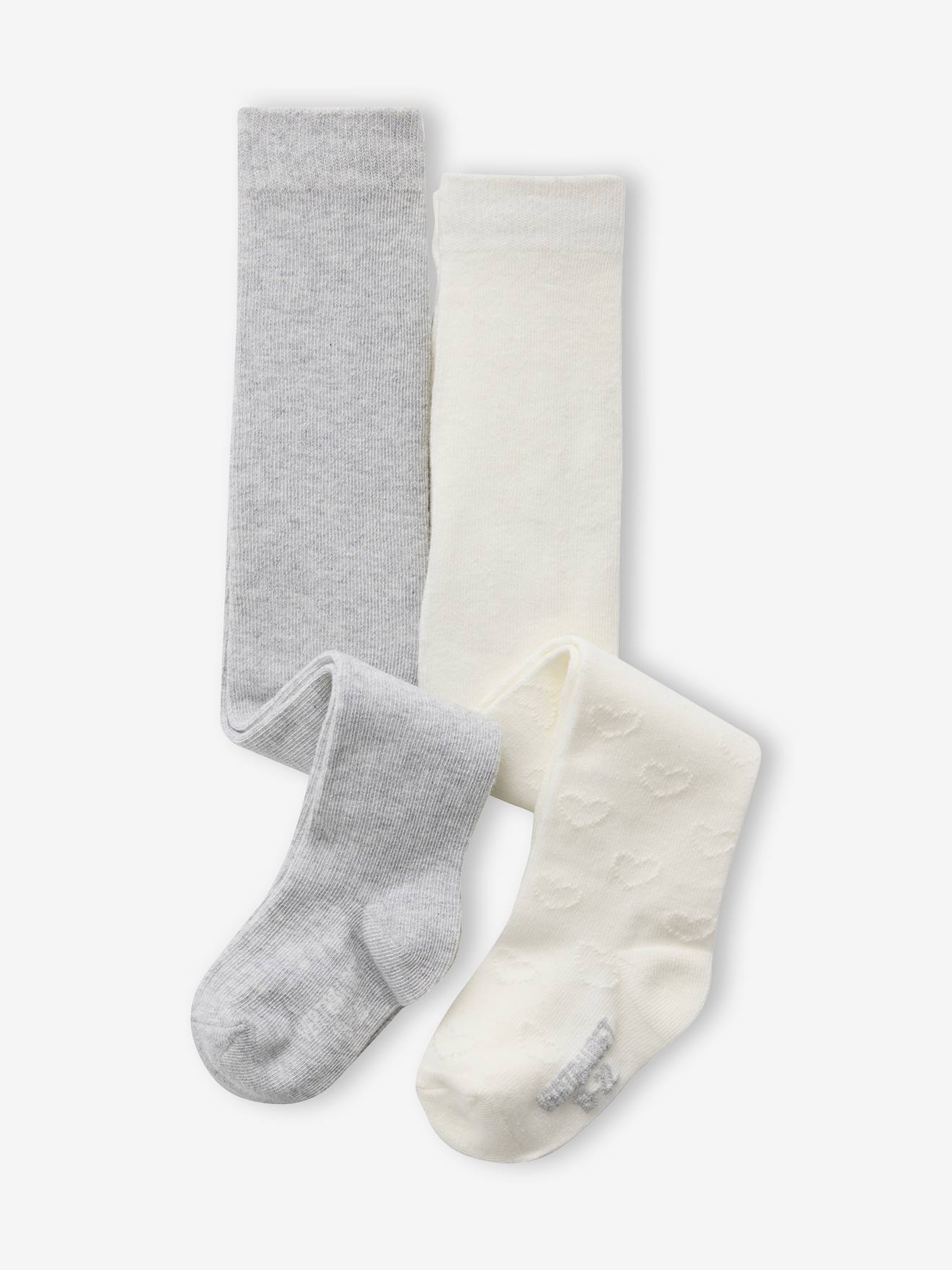 2er-Pack Baby Mädchen Strumpfhosen 2er-Pack Baby Mädchen Strumpfhosen von Vertbaudet