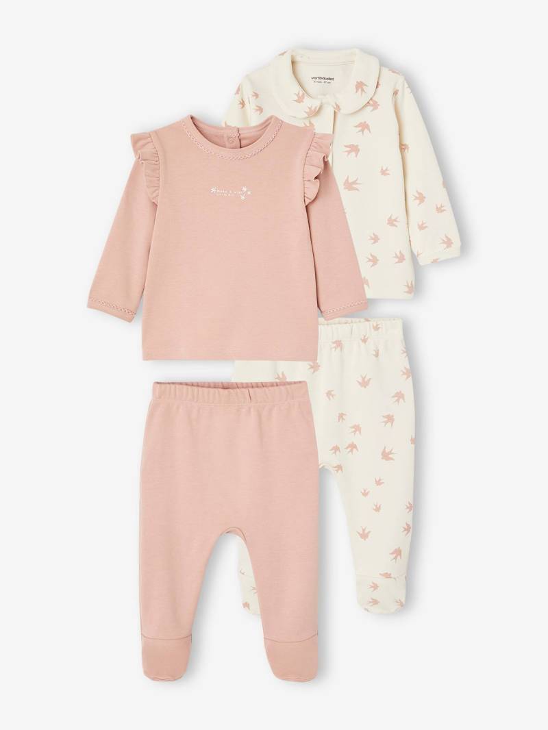 2er-Pack Baby Schlafanzüge von Vertbaudet