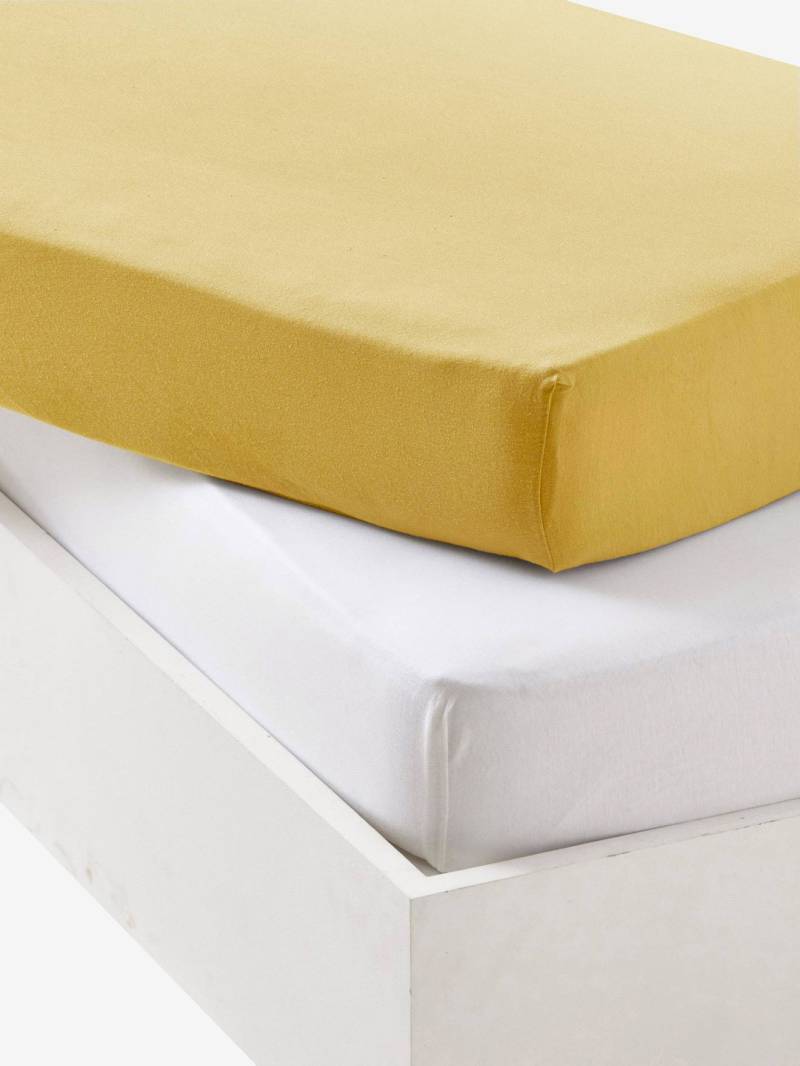 2er-Pack Baby Spannbettlaken von Vertbaudet