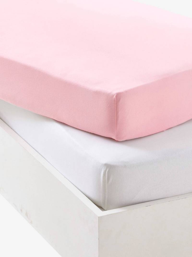 2er-Pack Baby Spannbettlaken von Vertbaudet