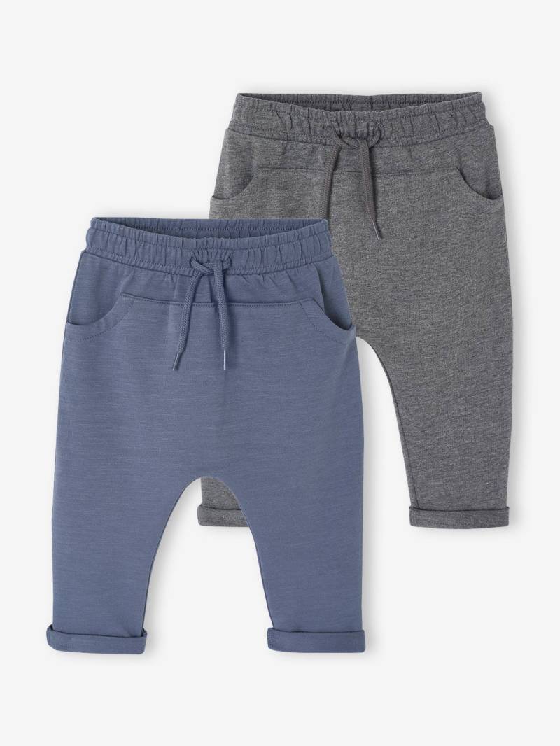 2er-Pack Baby Sweathosen mit Dehnbund Basics 2er-Pack Baby Sweathosen mit Dehnbund Basics von Vertbaudet
