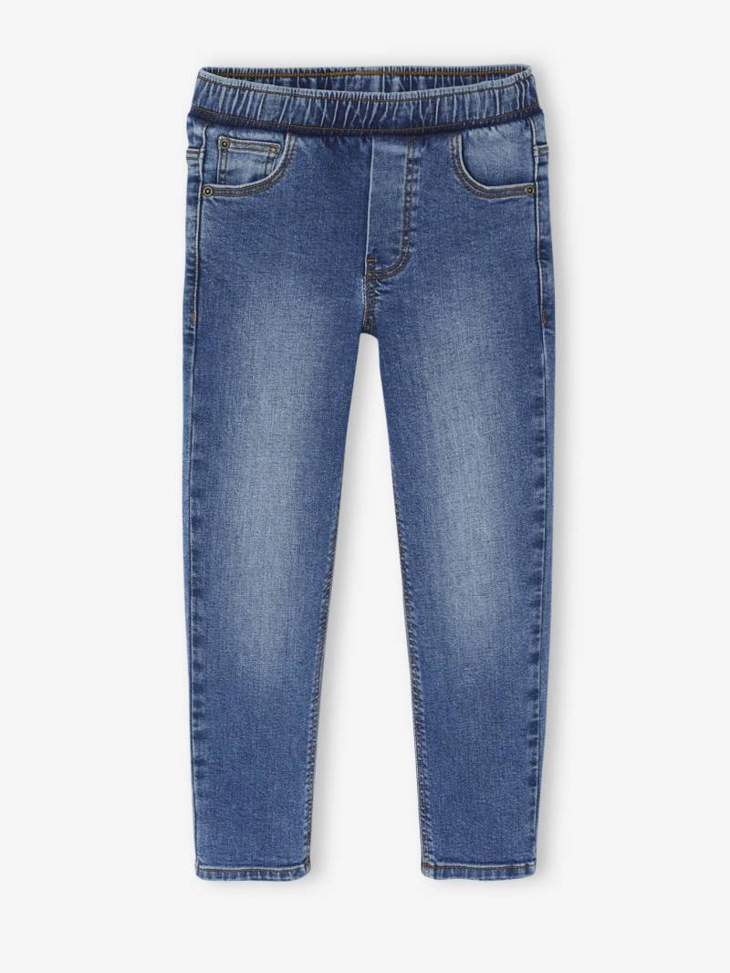 2er-Pack Jungen Slim-Jeans mit verstellbarem Dehnbund BASIC von Vertbaudet