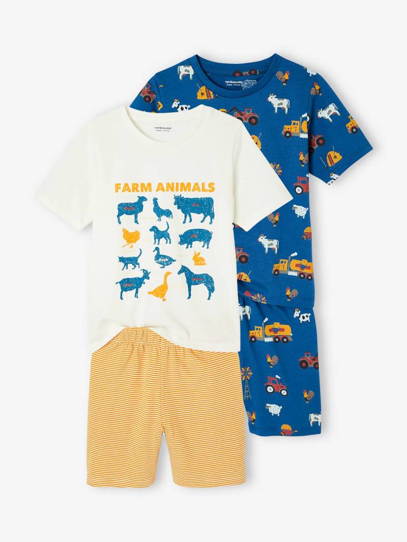 2er-Pack Jungen Sommer-Schlafanzüge von Vertbaudet