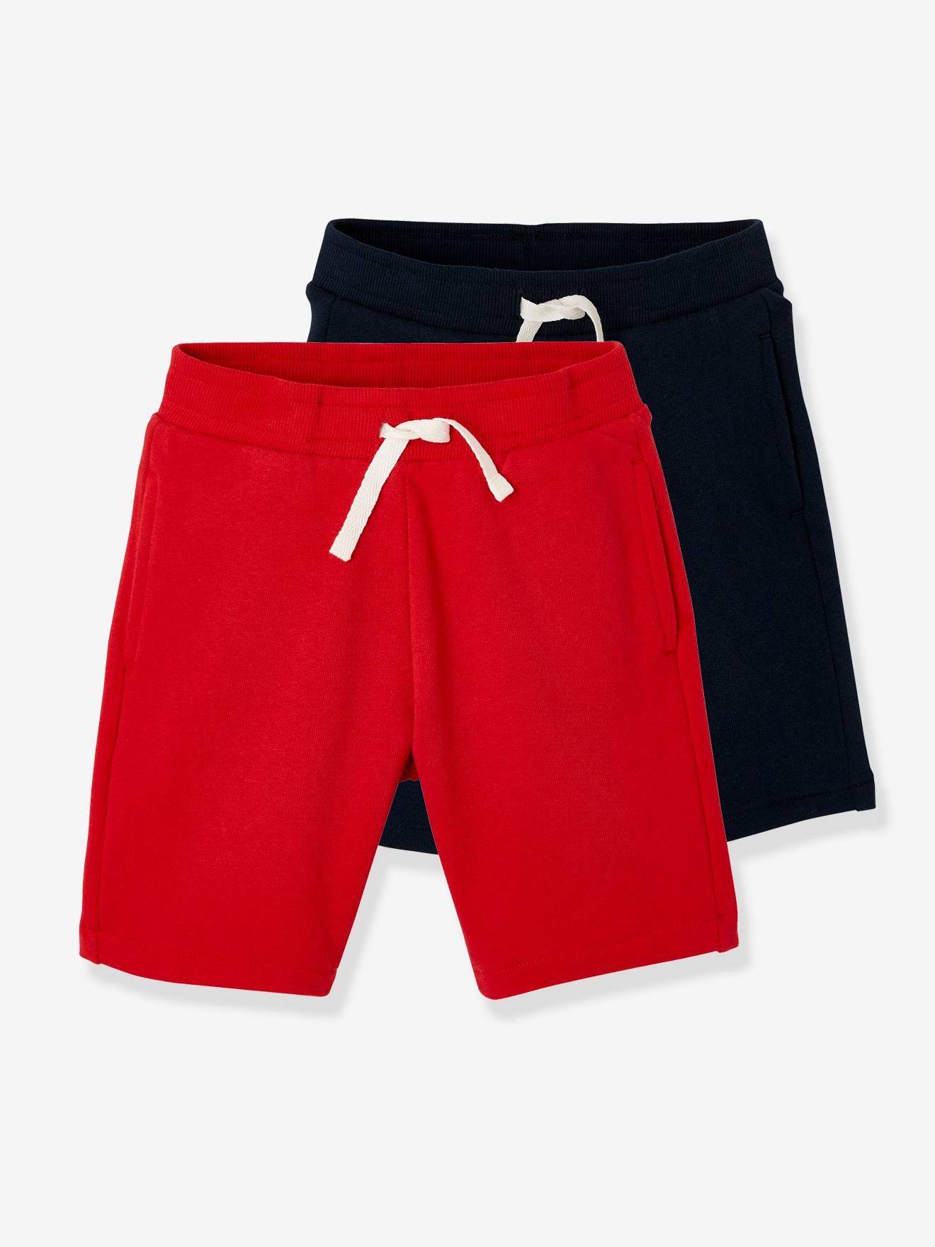 2er-Pack Jungen Sweat-Shorts BASIC von Vertbaudet