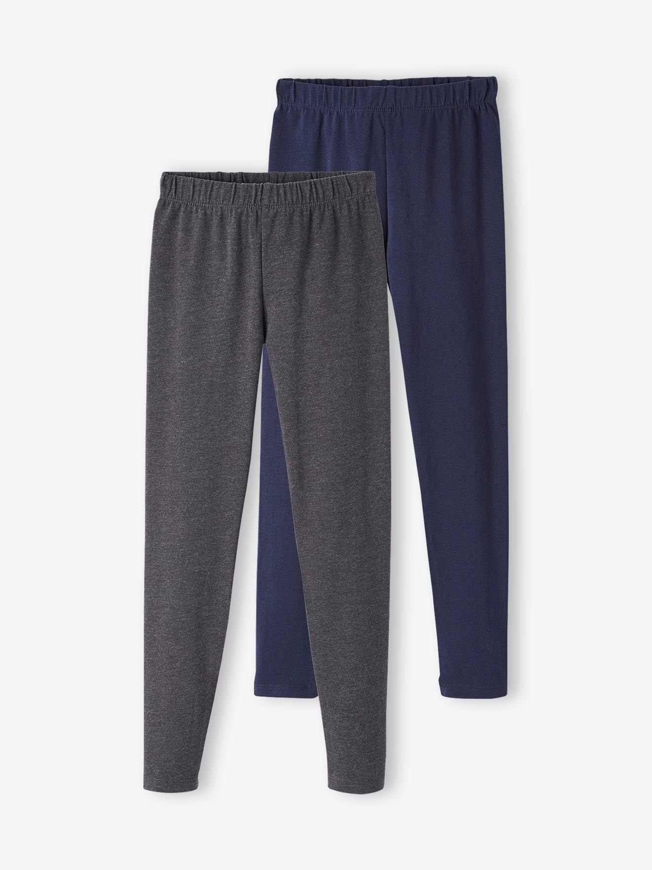 2er-Pack Leggings für Mädchen BASIC von Vertbaudet
