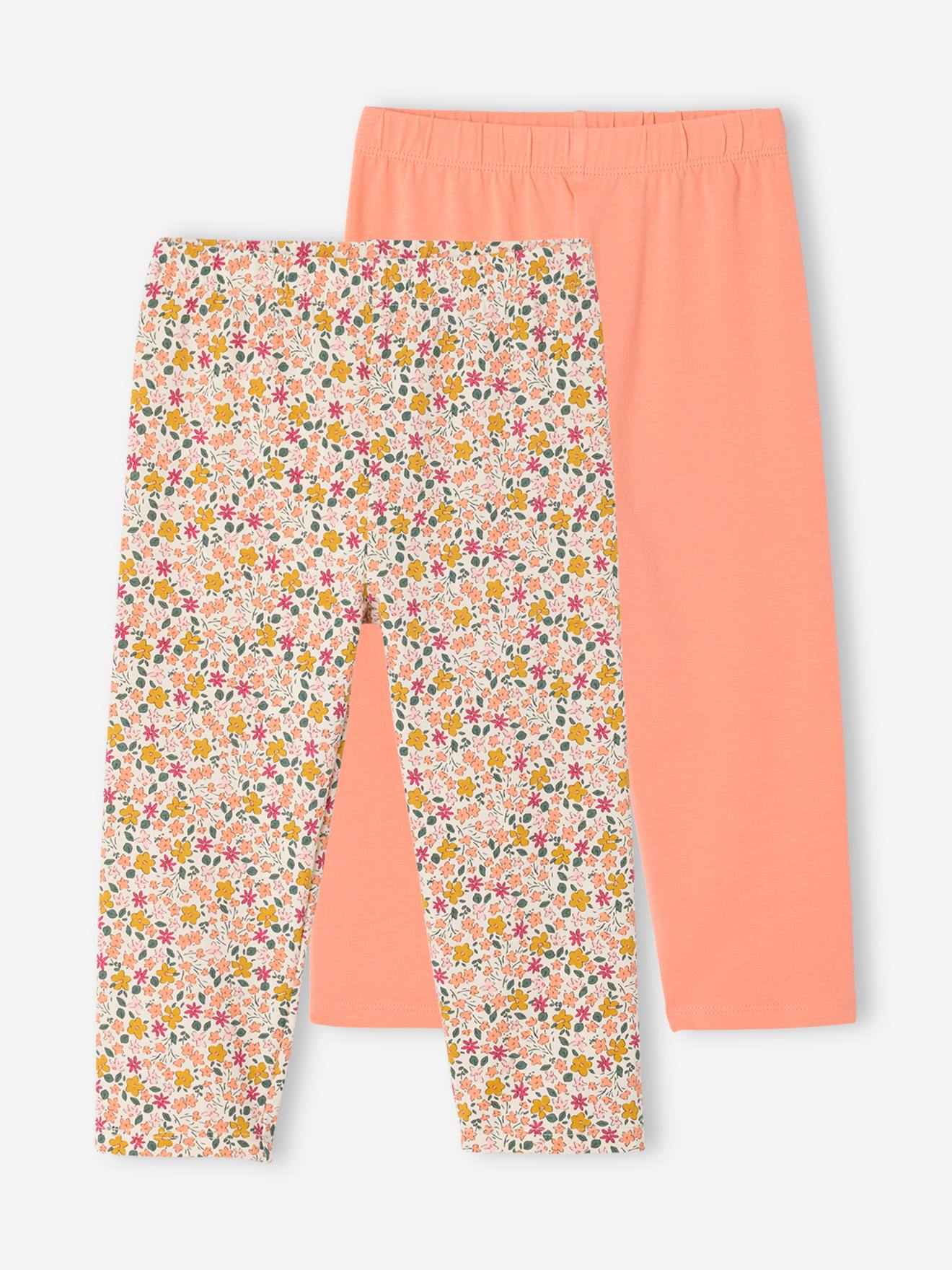 2er-Pack Mädchen 3/4-Leggings 2er-Pack Mädchen 3/4-Leggings von Vertbaudet
