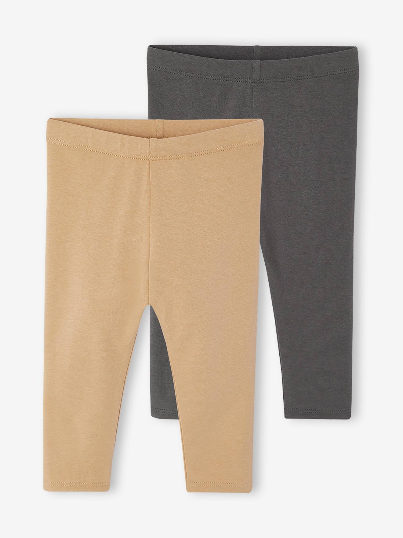 2er-Pack Mädchen Baby Leggings BASIC ocker 2er-Pack Mädchen Baby Leggings BASIC ocker von Vertbaudet