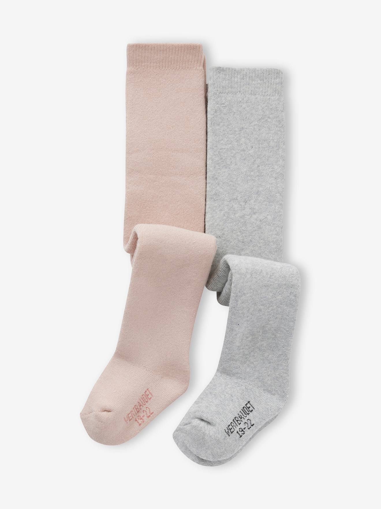 2er-Pack Mädchen Baby Thermo-Strumpfhosen 2er-Pack Mädchen Baby Thermo-Strumpfhosen von Vertbaudet