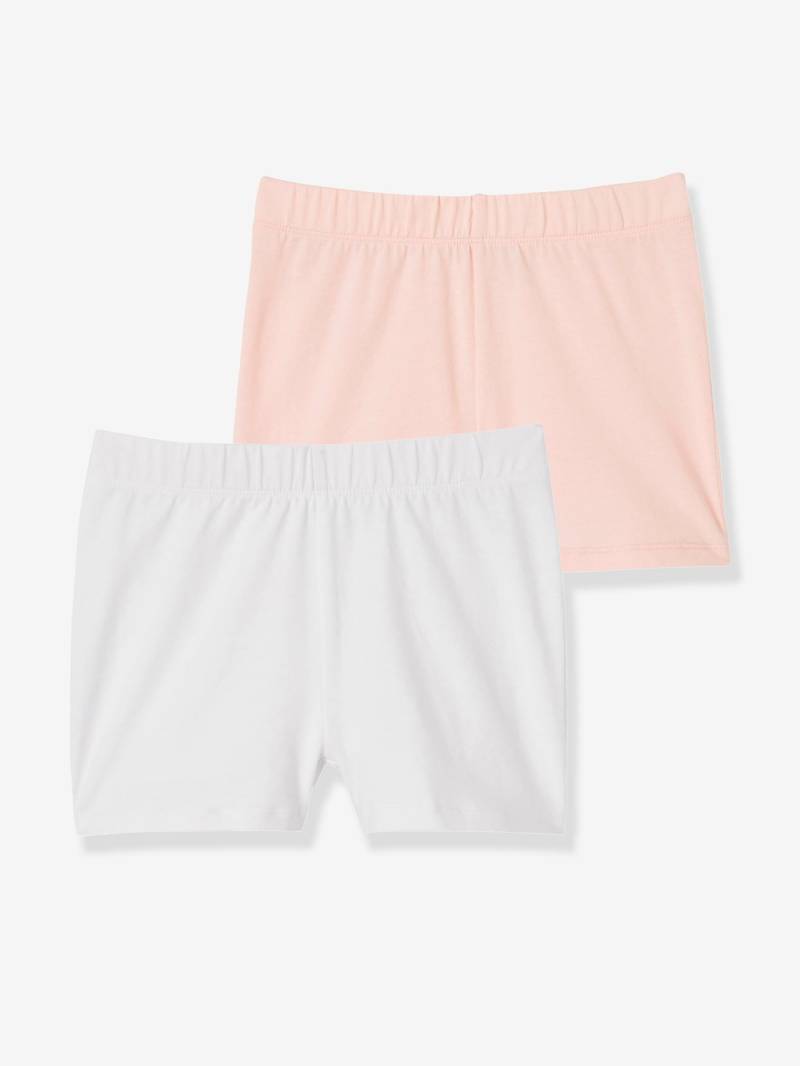 2er-Pack Mädchen Shortys von Vertbaudet
