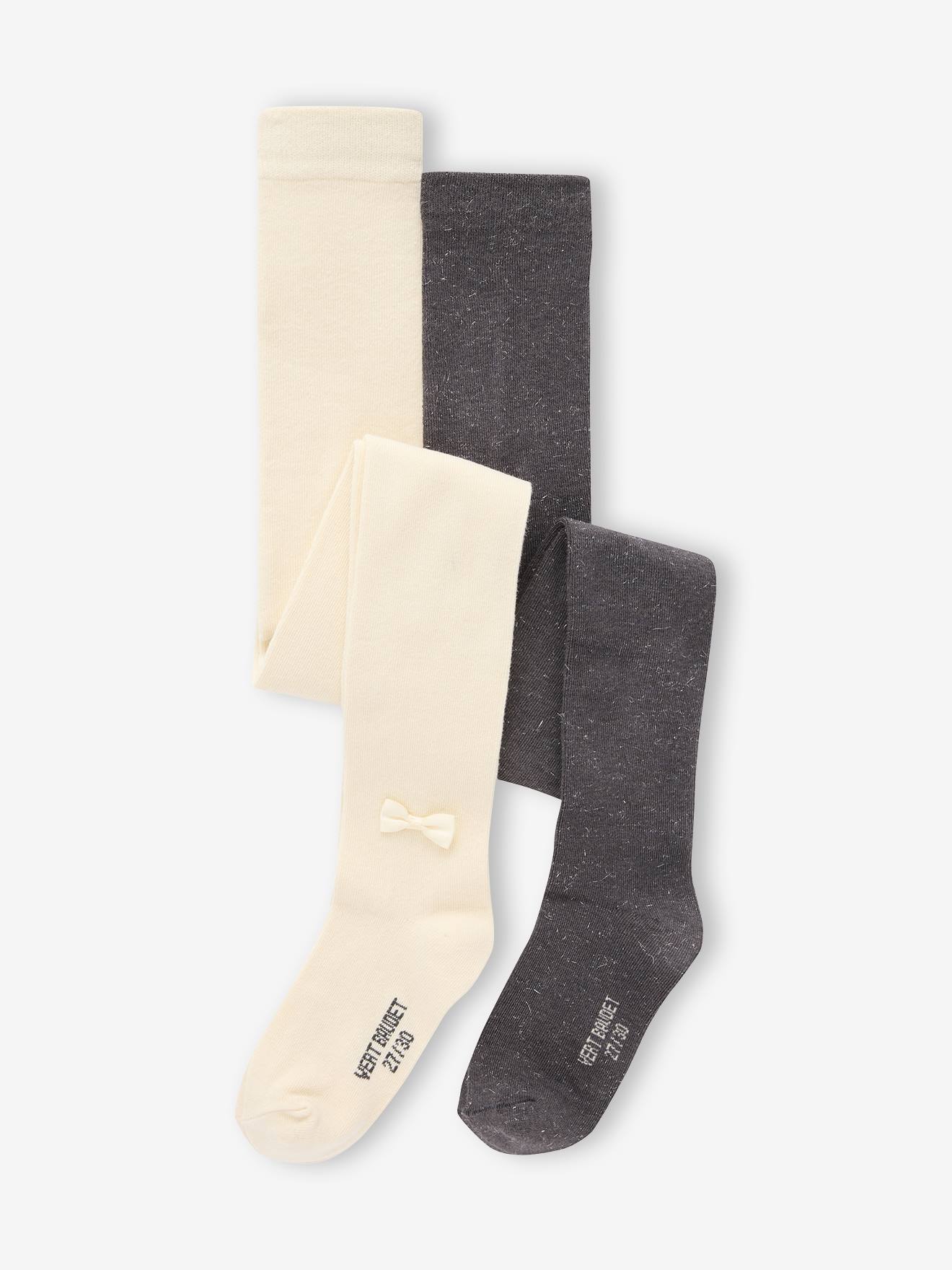 2er-Pack Strumpfhosen für festliche Anlässe von Vertbaudet