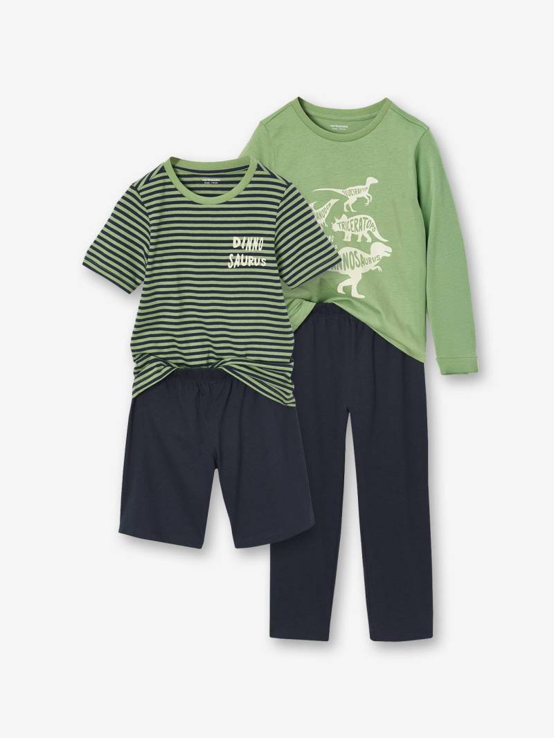2er-Set Jungen Schlafanzüge mit Recycling-Baumwolle von Vertbaudet