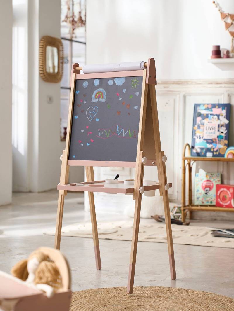 3-in-1 Tafel mit Mal-Zubehör FSC® von Vertbaudet