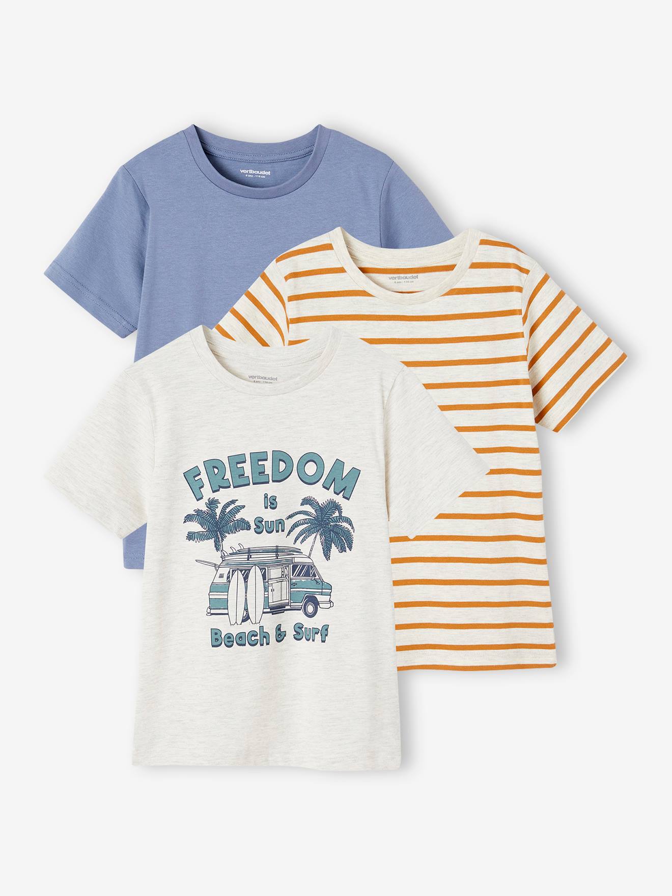 3er-Pack Jungen T-Shirts BASIC 3er-Pack Jungen T-Shirts BASIC von Vertbaudet