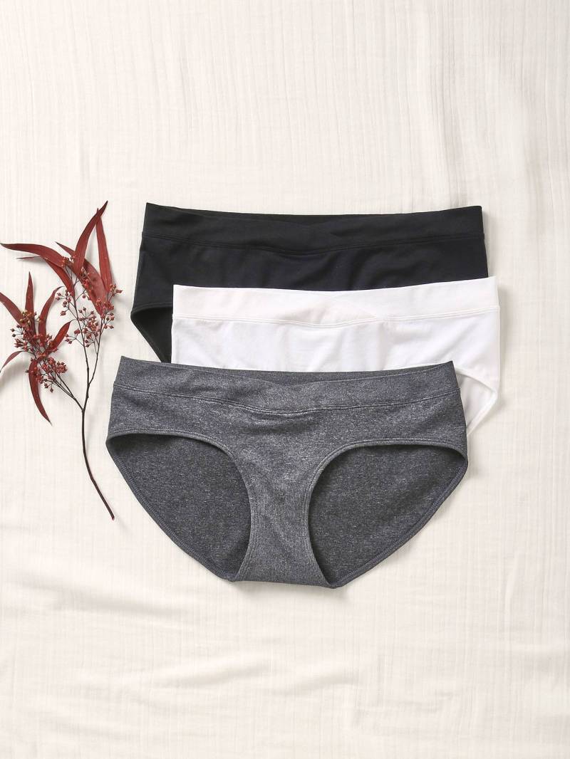 3er-Pack nahtlose Umstands-Shortys aus Mikrofaser von Vertbaudet
