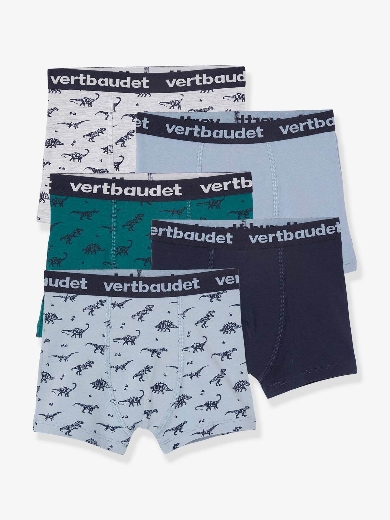 5er-Pack Jungen Boxershorts von Vertbaudet