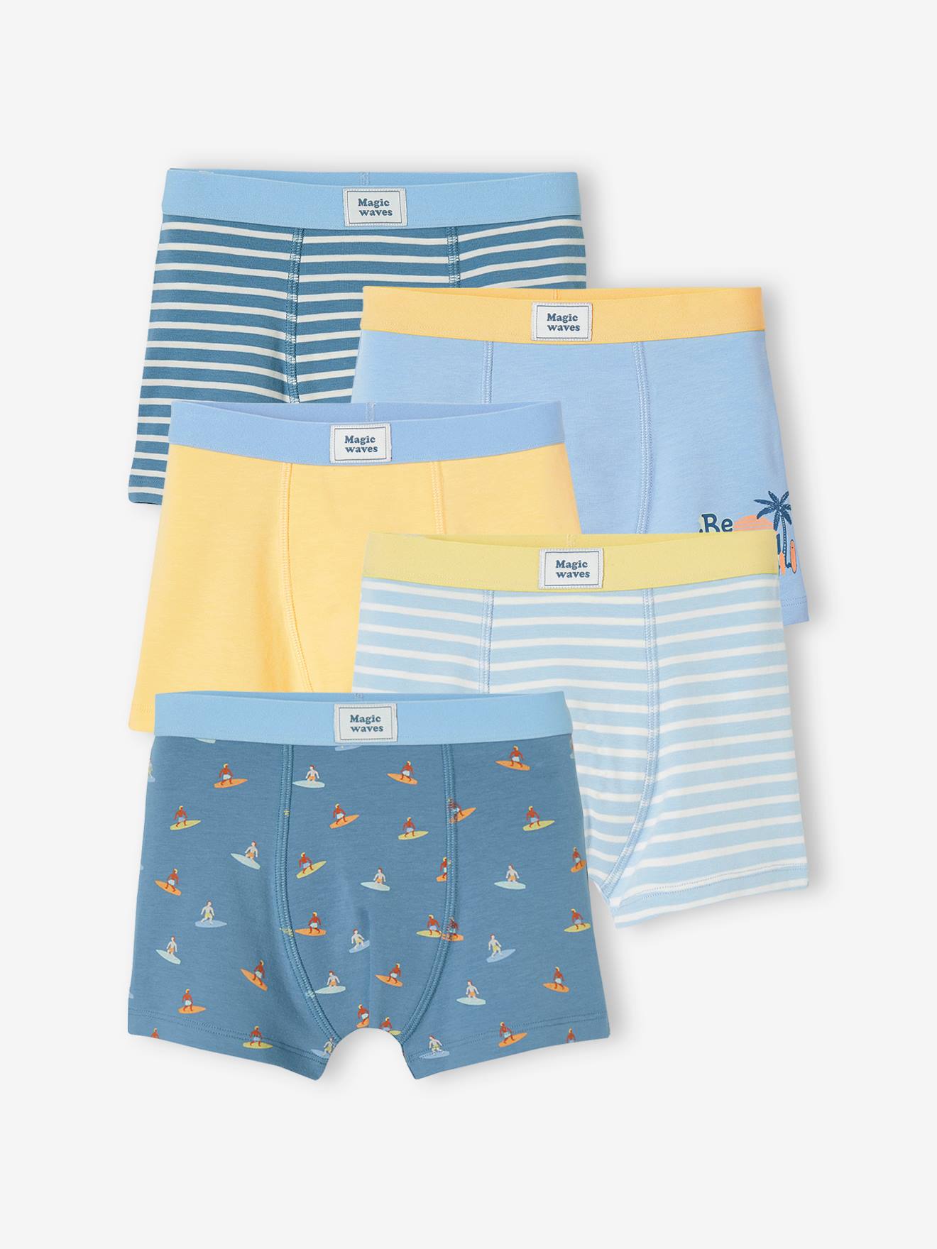 5er-Pack Jungen Boxershorts von Vertbaudet