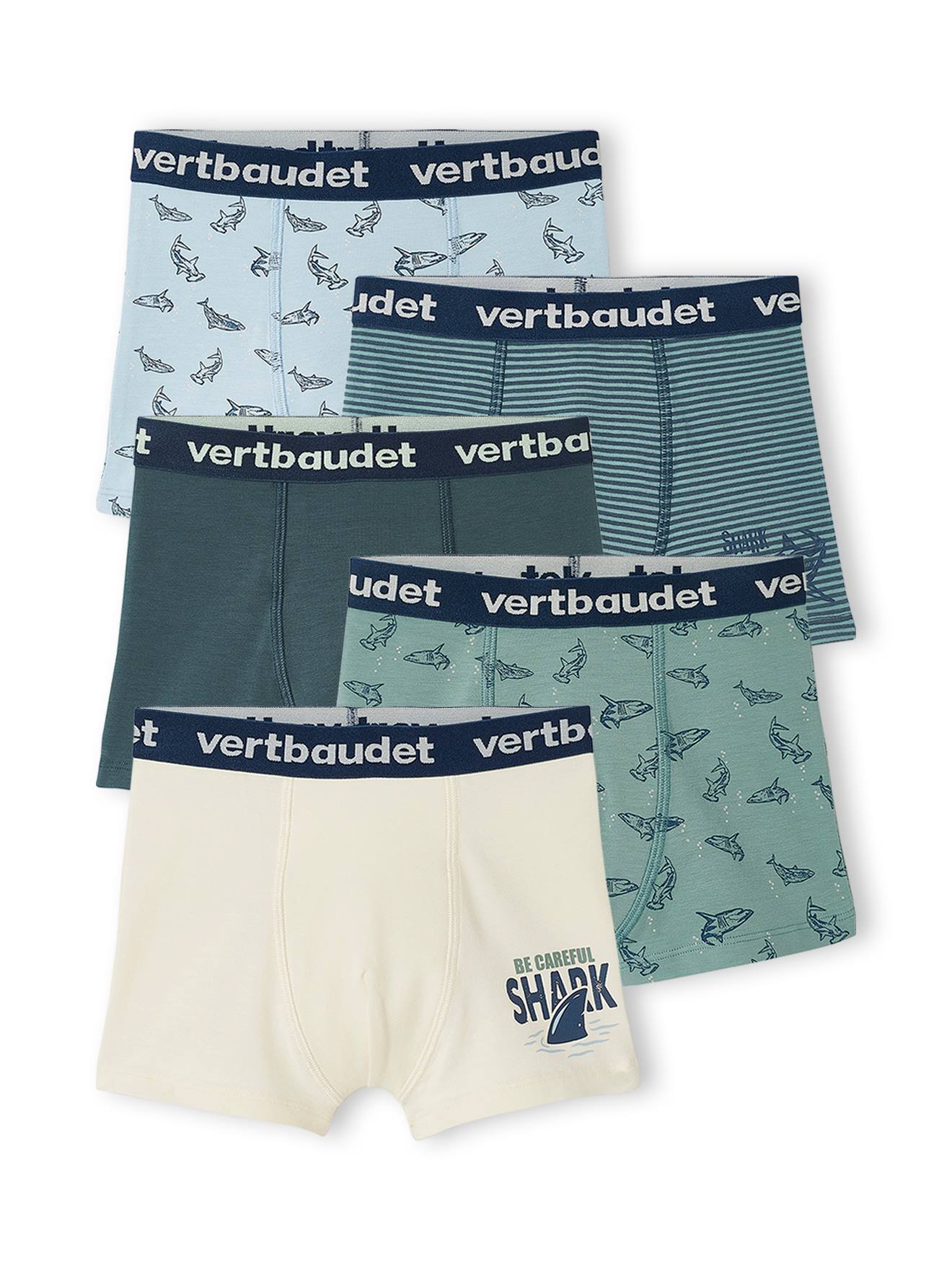 5er-Pack Jungen Boxershorts von Vertbaudet