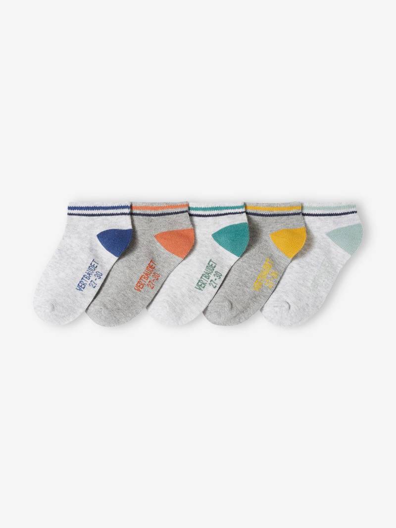 5er-Pack Jungen Kurzsocken BASICS von Vertbaudet