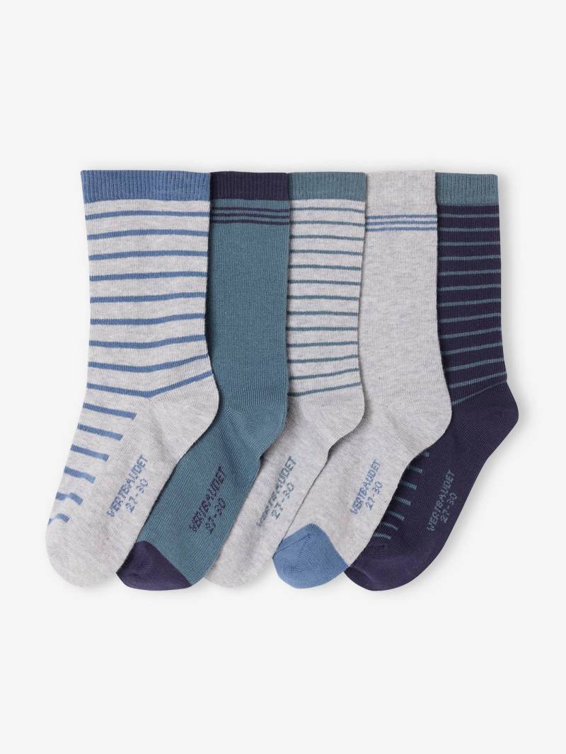 5er-Pack e Jungen Socken BASIC von Vertbaudet